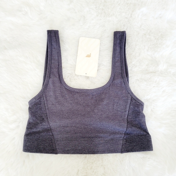 🩶FABLETICS RESTOREKNIT SCOOP BACK BRALETTE SIZE S - Picture 4 of 7